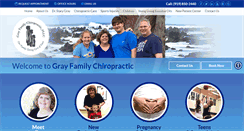 Desktop Screenshot of grayfamilychiropractic.com