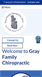 Mobile Screenshot of grayfamilychiropractic.com